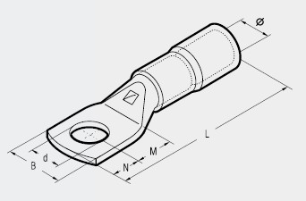 尼龙绝缘电缆接线头